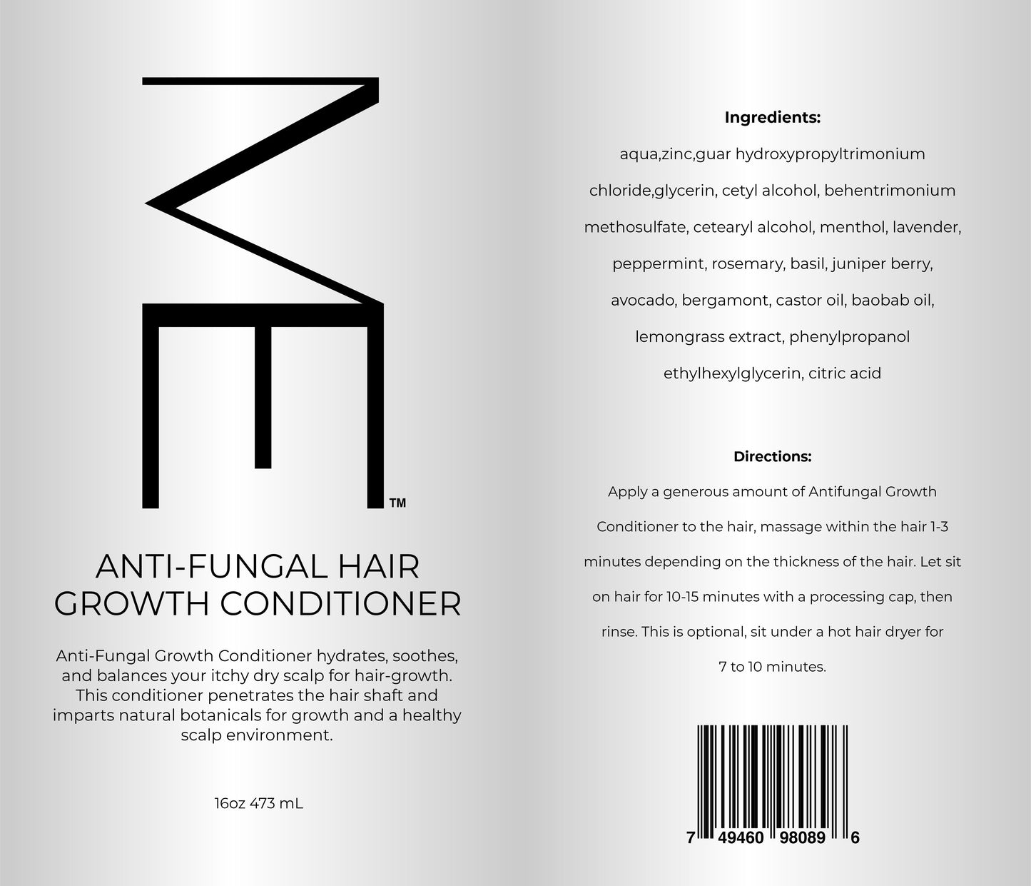 ME Hair Care Anti-Fungal Hair Growth Conditioner