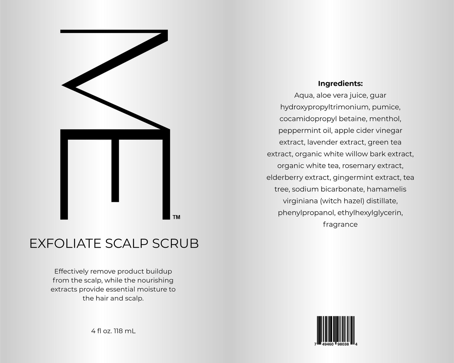 ME Hair Care Exfoliate Scalp Scrub