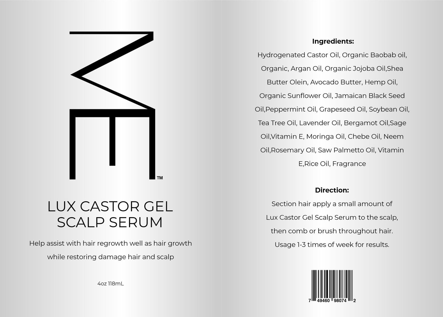 ME Hair Care Castor Jelly Serum