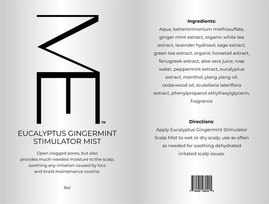ME Hair Care Eucalyptus Ginger Mint Stimulating Loc Mist